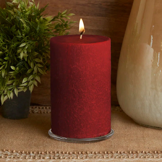 Timberline Unscented Pillar Candle