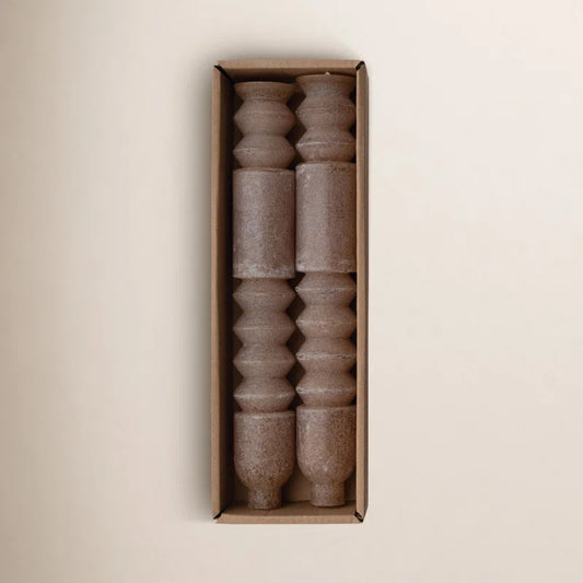 Unscented Totem Taper Candles in Box
