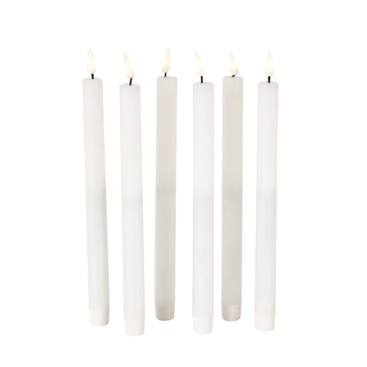 Cole And Grey Wax Indoor Outdoor Flameless Candle With Remote Control Set (Set of 6)