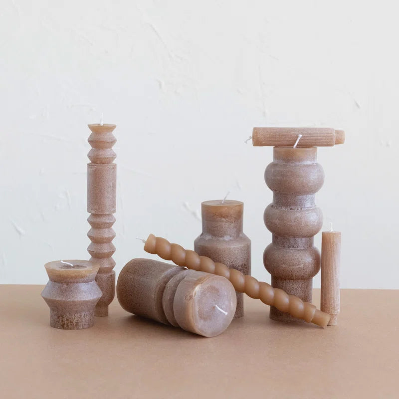 Unscented Totem Taper Candles in Box